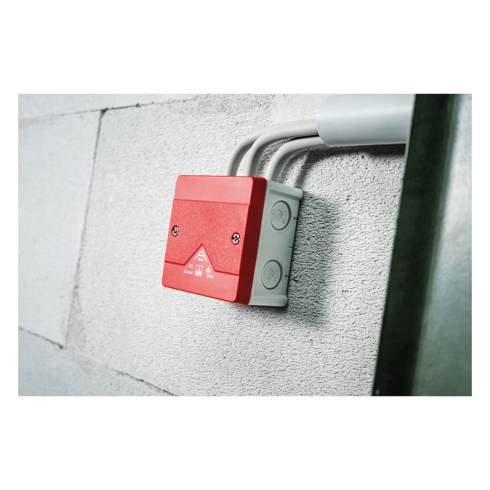 Spelsberg Abzweigkasten Abox 025-2,5, 87x87x52mm, IP66, 2,5mm2, Kunststoff, Grau... SPELSBERG-80242001 4013902662678 (Abb. 5)