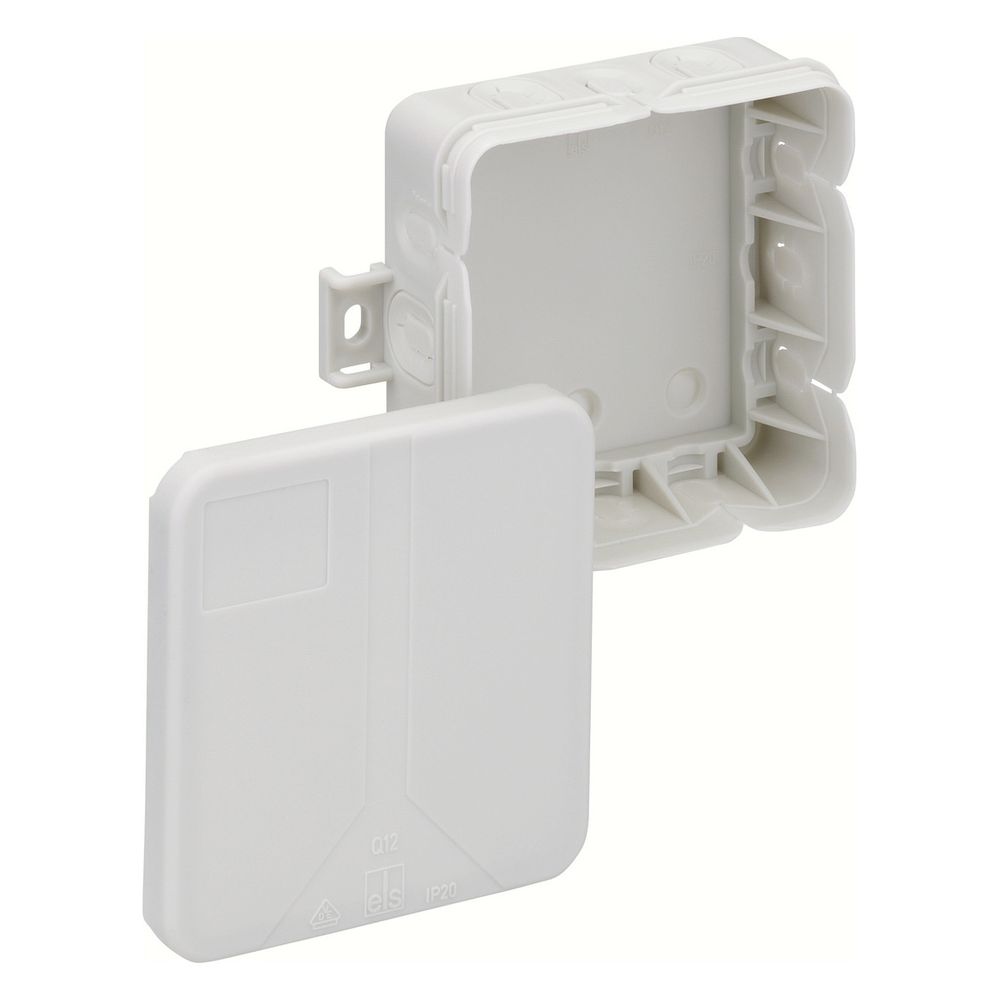 Spelsberg Verbindungskasten Q 12, 85x85x37mm, IP20, Kunststoff, grau, 33491201... SPELSBERG-33491201 4013902399437 (Abb. 2)