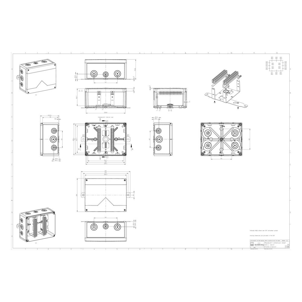 Spelsberg Verbindungskasten WKE 6, IP66, 200x250x120mm, orange... SPELSBERG-86853201 4013902631414 (Abb. 2)