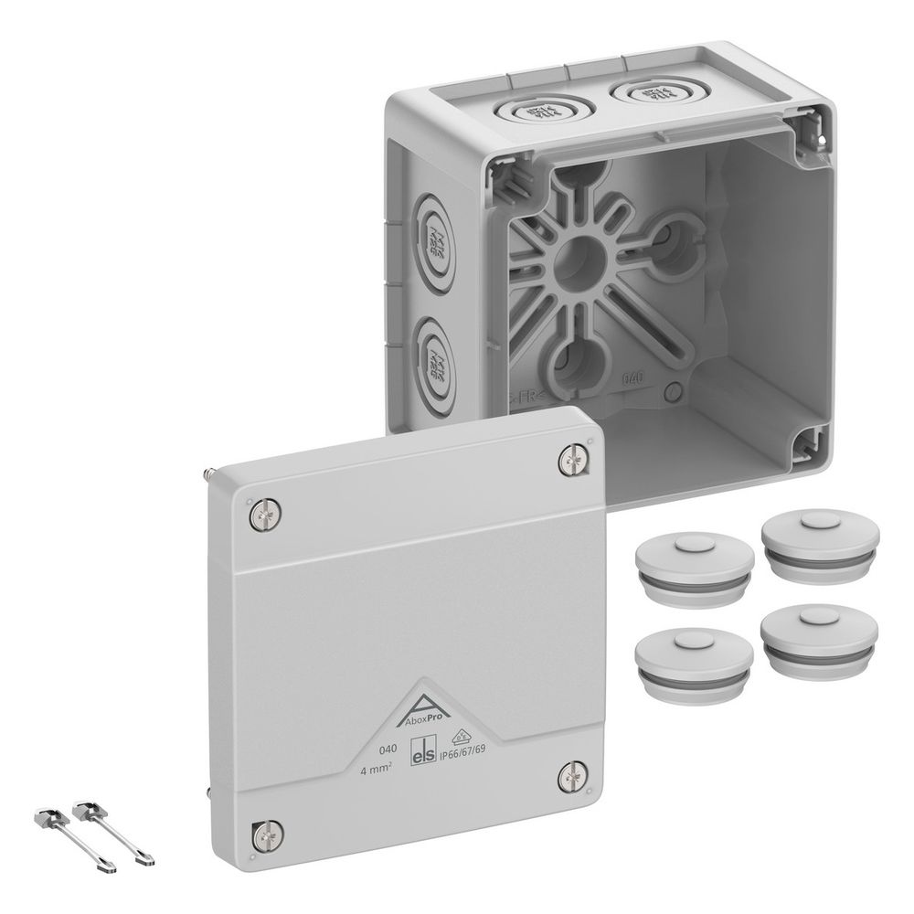 Spelsberg Abzweigkasten Abox Pro 040-L quadratisch, 102x102x70mm IP66/IP67/IP69 4mm... SPELSBERG-40440001 4013902664788 (Abb. 2)
