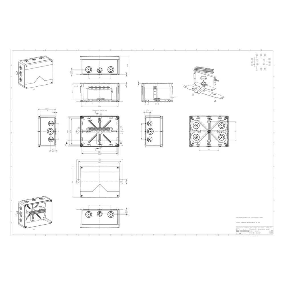 Spelsberg Verbindungskasten WKE 6, 200x250x120mm, IP66, orange... SPELSBERG-86851601 4013902631384 (Abb. 2)