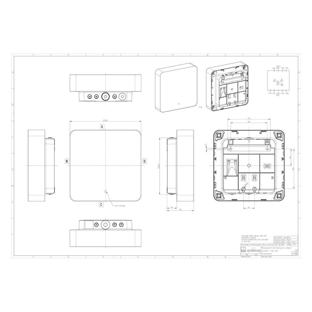 Spelsberg Wallbox Smart Pro 11kW, 11kW, 3-phasig, 5m Ladekabel, Kunststoff, Weiß... SPELSBERG-59143501 4013902675692 (Abb. 10)