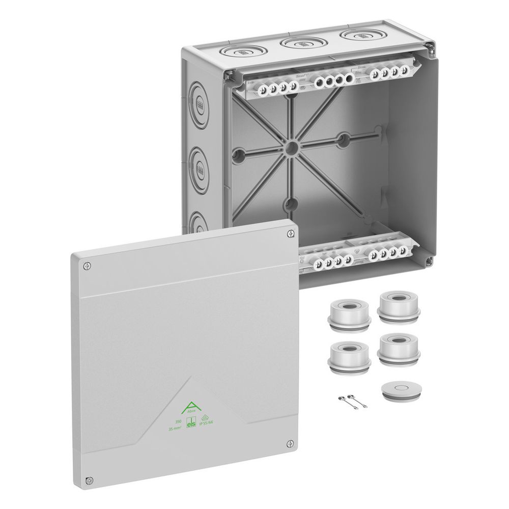 Spelsberg Abzweigkasten Abox 350-35², 252x252x120mm, 35mm2, Kunststoff, Grau... SPELSBERG-83542001 4013902660216 (Abb. 2)