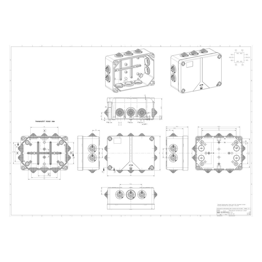 Spelsberg Verbindungsdose HP 150-L rechteckig, 164x119x77mm IP55, grau... SPELSBERG-32695001 4013902940066 (Abb. 2)
