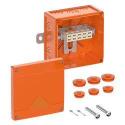 Spelsberg Kabelabzweigkasten WKE 4-Duo, 150x150x85mm, IP66, 6mm2, Orange... SPELSBERG-86741001 4013902631148 (Abb. 1)