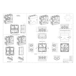 Spelsberg Abzweigkasten Abox 040-L/SB quadratisch, 102x102x57mm IP66 4mm2 1000V, Ku... SPELSBERG-80470001 4013902661206 (Abb. 1)