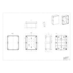Spelsberg Leergehäuse GEOS-L 4050-22-to, 500x400x226mm, IP66, IK09, Grau... SPELSBERG-70174501 4013902610952 (Abb. 1)