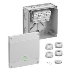 Spelsberg Abzweigkasten Abox SL-10², 182x182x90mm, 10mm2, IP66, grau... SPELSBERG-81044001 4013902660421 (Abb. 1)