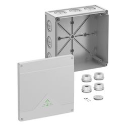 Spelsberg Abzweigkasten Abox 350-L, 252x252x120mm IP66, Kunststoff, Grau... SPELSBERG-83540001 4013902660247 (Abb. 1)