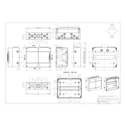 Spelsberg Kleinverteiler AKI 12, 200x250x122mm, 12TE, 1 Reihe, IP65, Kunststoff, Gr... SPELSBERG-73641201 4013902890736 (Abb. 1)