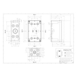 Spelsberg Gehäuse TK PS 1811-9-m, 110x180x90mm, IP66, Grau... SPELSBERG-10540601 4013902861163 (Abb. 1)
