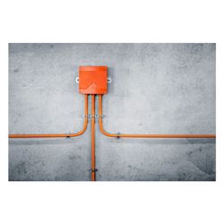 Spelsberg Kabelabzweigkasten WKE 2, 100x100x70mm, IP66, E90, orange... SPELSBERG-86651201 4013902631087 (Abb. 1)