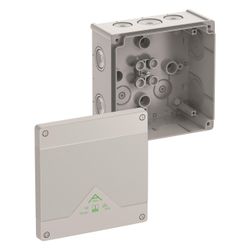 Spelsberg Abzweigkasten Abox 100-L, 152x152x80mm, IP66, Kunststoff, Grau... SPELSBERG-81040001 4013902660544 (Abb. 1)