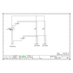 Spelsberg Steckdosenkombination STV 502K, 200x125x122mm, IP44, Kunststoff, Grau... SPELSBERG-72840201 4013902934515 (Abb. 1)