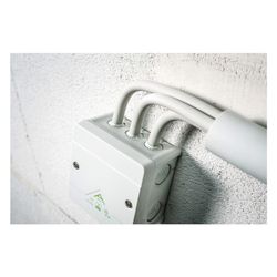 Spelsberg Abzweigkasten Abox 025-L, 87x87x52mm IP66 2,5mm2, Kunststoff, Grau... SPELSBERG-80240001 4013902662791 (Abb. 1)