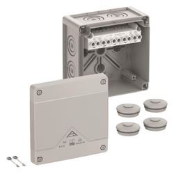 Spelsberg Abzweigkasten Abox Pro 060-6², 127x127x75mm, IP66/IP67/IP69, 6mm2, Kunsts... SPELSBERG-40642001 4013902664214 (Abb. 1)