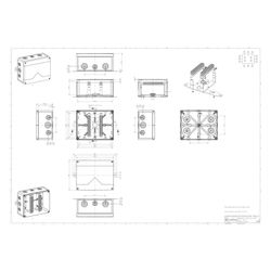 Spelsberg Verbindungskasten WKE 6, IP66, 200x250x120mm, orange... SPELSBERG-86853201 4013902631414 (Abb. 1)