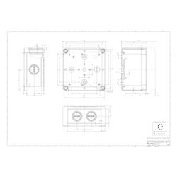 Spelsberg Gehäuse TK PS 1111-7-m, 110x110x66mm, IP66, IK07, Grau... SPELSBERG-10540401 4013902861071 (Abb. 1)