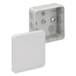 Spelsberg Verbindungskasten 2K-12 quadratisch, 85x85x37mm, IP55, Kunststoff, Grau... SPELSBERG-34491201 4013902399451 (Abb. 1)