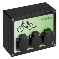 Spelsberg Fahrradladestation TG BCS 3, 3,5kW, 152x202x110mm, Kunststoff... SPELSBERG-20003001 4013902598175 (Abb. 1)