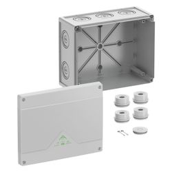 Spelsberg Abzweigkasten Abox 250-L rechteckig, 252x202x120mm IP66 1000V, Kunststoff... SPELSBERG-82540001 4013902660308 (Abb. 1)