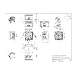 Spelsberg Kabelabzweigkasten WKE 2, 100x100x70mm, IP66, 5-polig, Kunststoff, Orange... SPELSBERG-86650201 4013902630974 (Abb. 1)