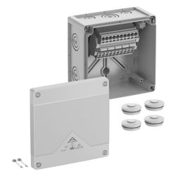 Spelsberg Abzweigkasten Abox Pro SL-6², 152x152x85mm, IP66/IP67/IP69, Grau... SPELSBERG-40644001 4013902664153 (Abb. 1)