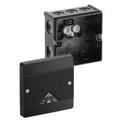 Spelsberg Verbindungskasten Abox 040-L/sw, 102x102x57mm, IP66, 4mm2, 1000V, schwarz... SPELSBERG-80400001 4013902661718 (Abb. 1)