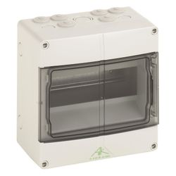 Spelsberg Automatenkasten AK 09, 200x200x122mm, 9TE, 1 Reihe, IP65, Kunststoff, Gra... SPELSBERG-73540901 4013902063154 (Abb. 1)