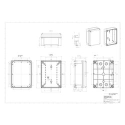 Spelsberg Leergehäuse GEOS-L 3040-18-o, 400x300x180mm, IP66, IK09, Grau... SPELSBERG-70043401 4013902610792 (Abb. 1)