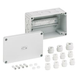 Spelsberg Reihenklemmenkasten RK 4/18KL, IP66 110x180x90mm 400V, Kunststoff, Grau... SPELSBERG-61591201 4013902090174 (Abb. 1)