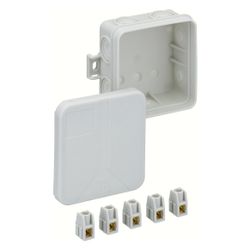 Spelsberg Verbindungskasten SD 7, 75x75x37mm, IP55, 2,5mm2, Kunststoff, Grau, 1... SPELSBERG-33240701 4013902399307 (Abb. 1)