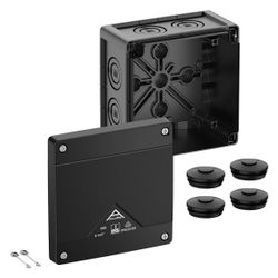Spelsberg Abzweigkasten Abox Pro 060-L/sw, 127x127x75mm, IP66/IP67/IP69, Kunststoff... SPELSBERG-40600001 4013902664399 (Abb. 1)