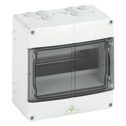 Spelsberg Automatenkasten AK 09, 200x200x122mm, 9TE, 1 Reihe, IP65, Kunststoff, Gra... SPELSBERG-73540901 4013902063154 (Abb. 1)
