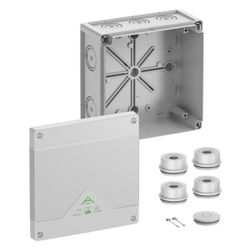 Spelsberg Abzweigkasten Abox 160-L, 182x182x90mm IP66 16mm2 1000V, Kunststoff, Grau... SPELSBERG-81640001 4013902660391 (Abb. 1)
