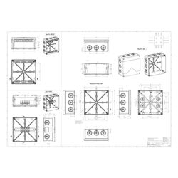Spelsberg Abzweigkasten Abox 350-L, 252x252x120mm IP66, Kunststoff, Grau... SPELSBERG-83540001 4013902660247 (Abb. 1)