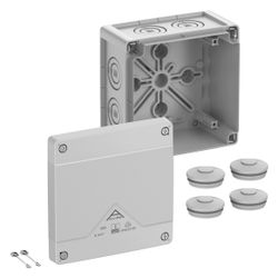 Spelsberg Abzweigkasten Abox Pro 060-L, 127x127x75mm, IP66/IP67/IP69, 6mm2, Kunstst... SPELSBERG-40640001 4013902664276 (Abb. 1)