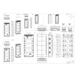 Spelsberg Kleinverteiler AK-F 56, 750x315x155mm, 14 TE, 4 Reihen, IP65, Kunststoff,... SPELSBERG-73355601 4013902515509 (Abb. 1)