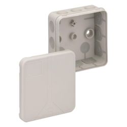 Spelsberg Verbindungskasten 2K-12 quadratisch, 85x85x37mm, IP55, Kunststoff, Grau... SPELSBERG-34491201 4013902399451 (Abb. 1)