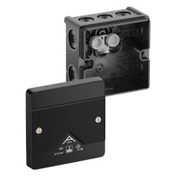 Spelsberg Abzweigkasten Abox 025-L/sw quadratisch, 87x87x52mm IP66 2,5mm2, Kunststo... SPELSBERG-80200001 4013902663422 (Abb. 1)