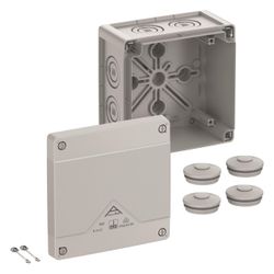 Spelsberg Abzweigkasten Abox Pro 060-L, 127x127x75mm, IP66/IP67/IP69, 6mm2, Kunstst... SPELSBERG-40640001 4013902664276 (Abb. 1)