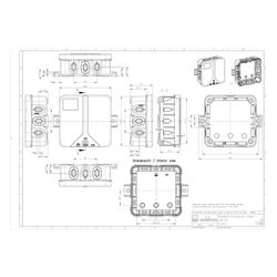 Spelsberg Verbindungskasten Q 12, 85x85x37mm, IP20, Kunststoff, grau, 33491201... SPELSBERG-33491201 4013902399437 (Abb. 1)
