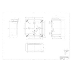 Spelsberg Leergehäuse TK PS 1111-7-o, 110x110x66mm, IP66, Grau... SPELSBERG-11040401 4013902150083 (Abb. 1)
