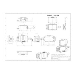 Spelsberg Abzweigkasten Q 4, 56x40x23mm, IP20, Kunststoff, Grau... SPELSBERG-33490401 4013902399420 (Abb. 1)