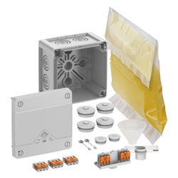 Spelsberg Abzweigkasten Abox Pro XT SLK-4² quadratisch, 102x102x70mm, Grau... SPELSBERG-40446001 4013902664580 (Abb. 1)