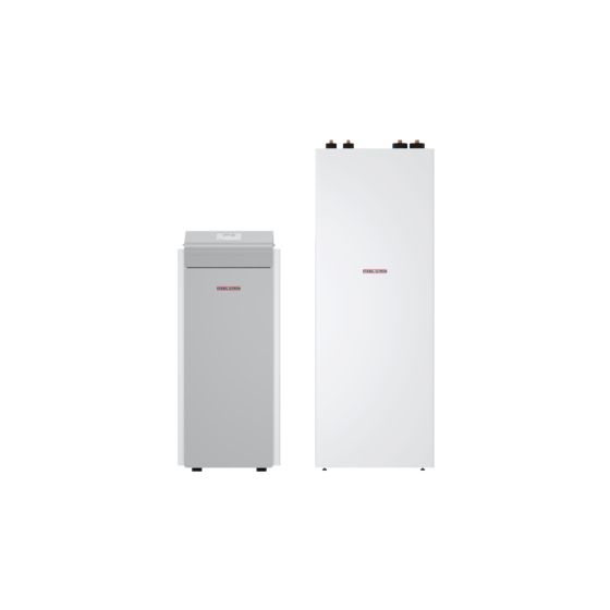 Stiebel Eltron Premium compact duo Set 2 WPE-I 15 H 230 Sole-Wasser-Wärmepumpe/Integralspeicher, 4,19kW bei B0/W35, 270l Volumen