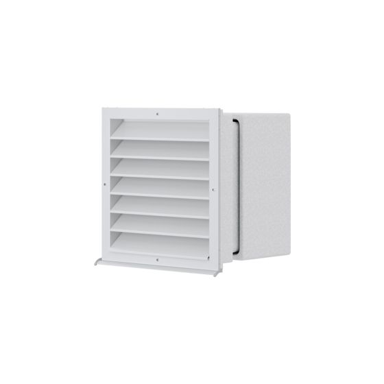Stiebel Eltron Außenwanddurchführung AWG 315 GL, EPS, Gitter Weißaluminium