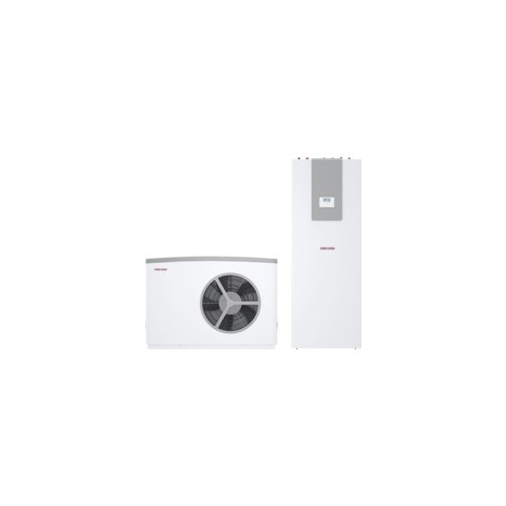 Stiebel Eltron Wärmepumpen-Set WPL-A 13 HK Premium compact duo Set 1, R452B 7,2kW bei A-7/W35