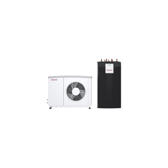 Stiebel Eltron Luft-Wasser-Wärmepumpe WPL 17 ACS classic compact Set 1.1, R410A 4,9kW bei A-7/W35