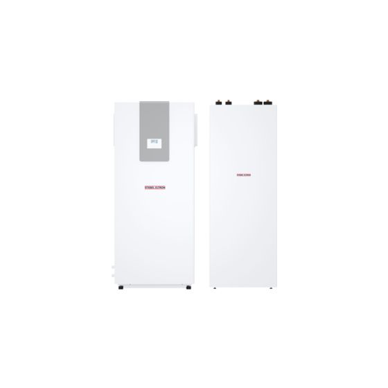 Stiebel Eltron Luft-Wasser-Wärmepumpe WPL 17 IKCS compact plus Set 2, R410A 7,8kW bei A-7/W35